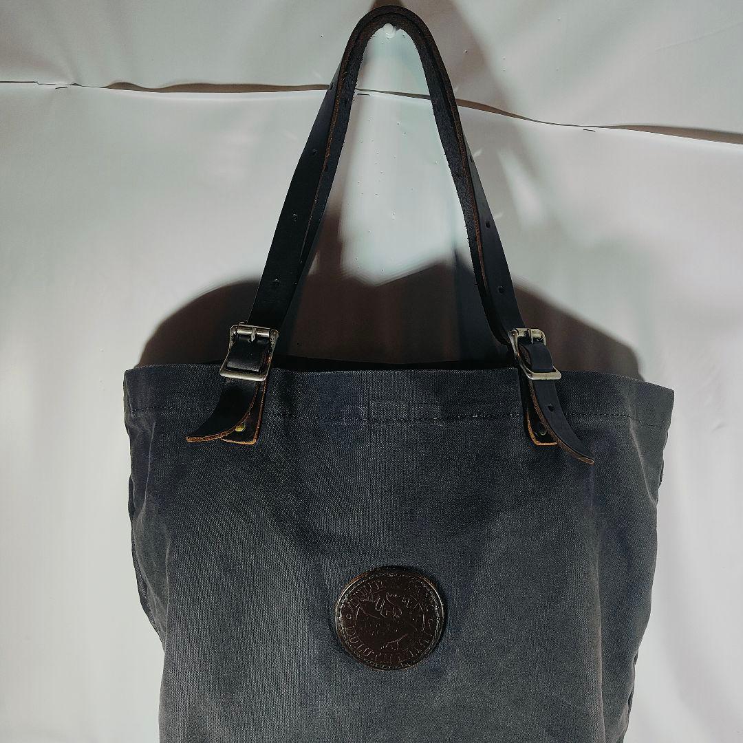 【USA製ヴィンテージ】DULUTH PACK　極厚キャンバス×極厚艶本革トート