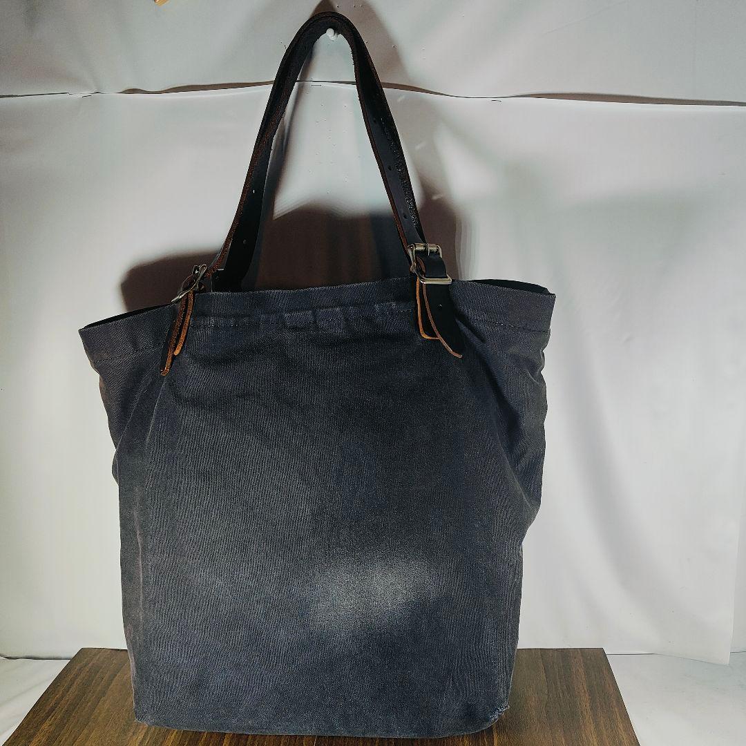 【USA製ヴィンテージ】DULUTH PACK　極厚キャンバス×極厚艶本革トート