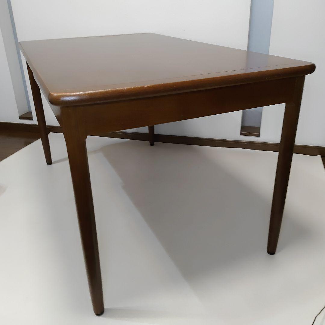 希少 飛騨の家具 日進木工 伸長式テーブル エクステンションテーブル 送料無料