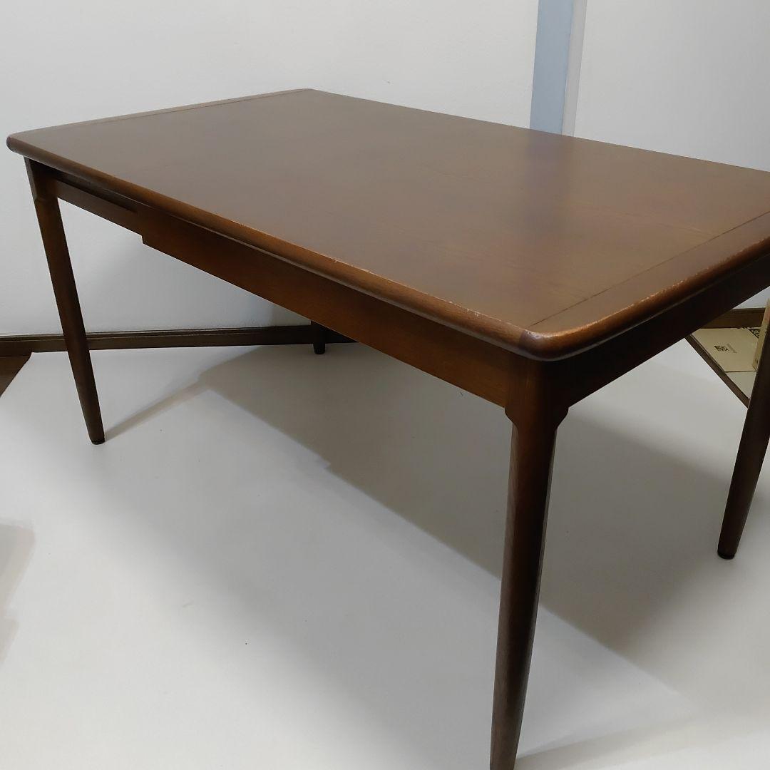 希少 飛騨の家具 日進木工 伸長式テーブル エクステンションテーブル 送料無料