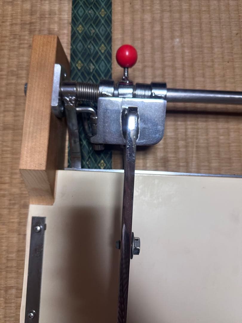 希少 福井工作所 めん切りカッター 業務用 スライド式