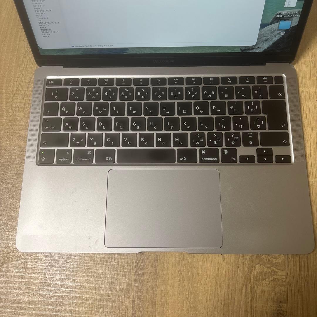 MacBookAir M1, 2020メモリ16GB容量512GB 13インチ