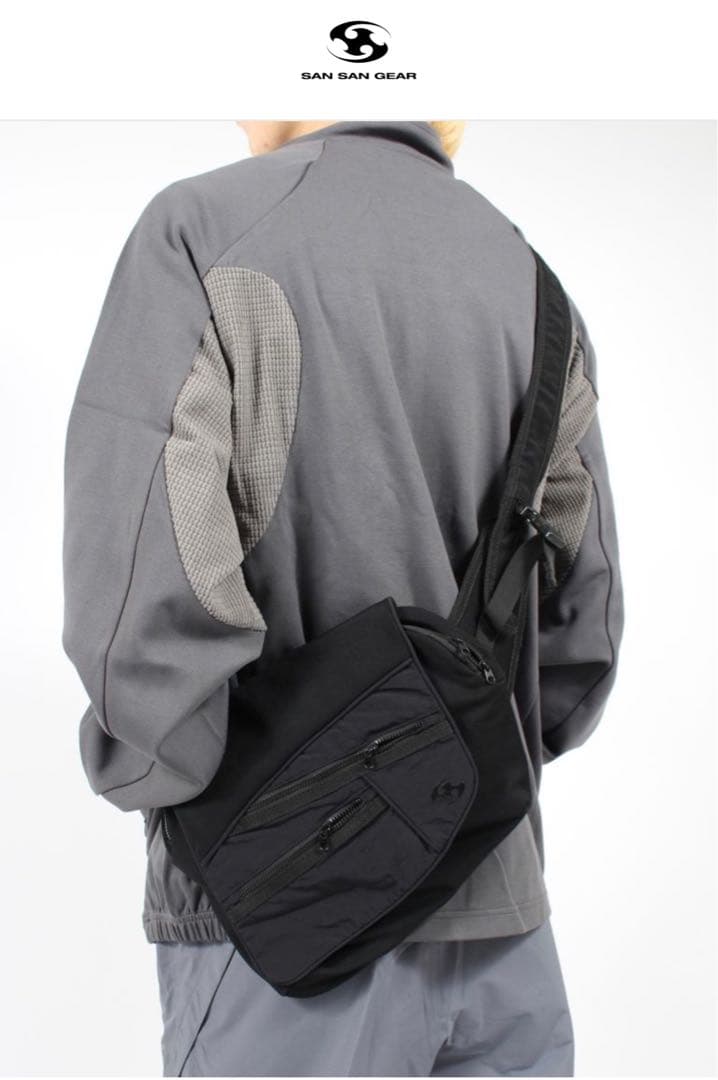 【24AW】ポケット クロス バッグ POCKET CROSS BAG ブラック