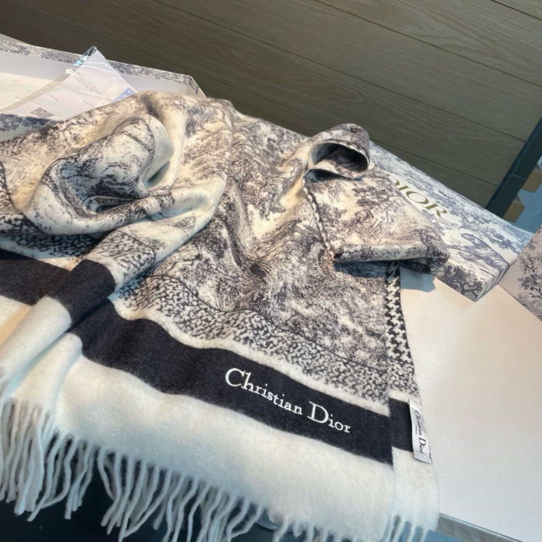 Christian Dior　ディオール　マフラー　200×70cm