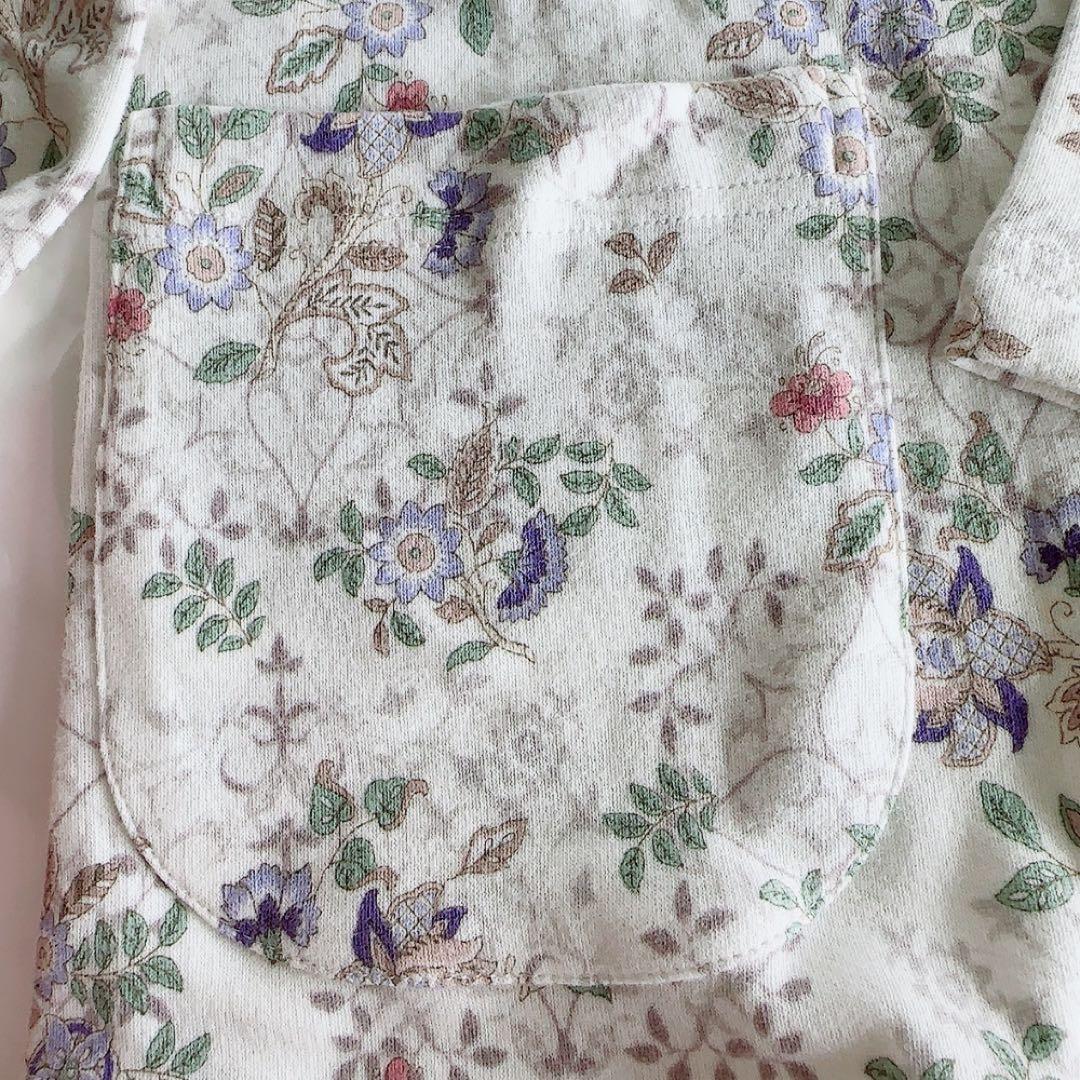 ワコール　ミントンパジャマ あったか　長袖 長パンツ　綿100% M