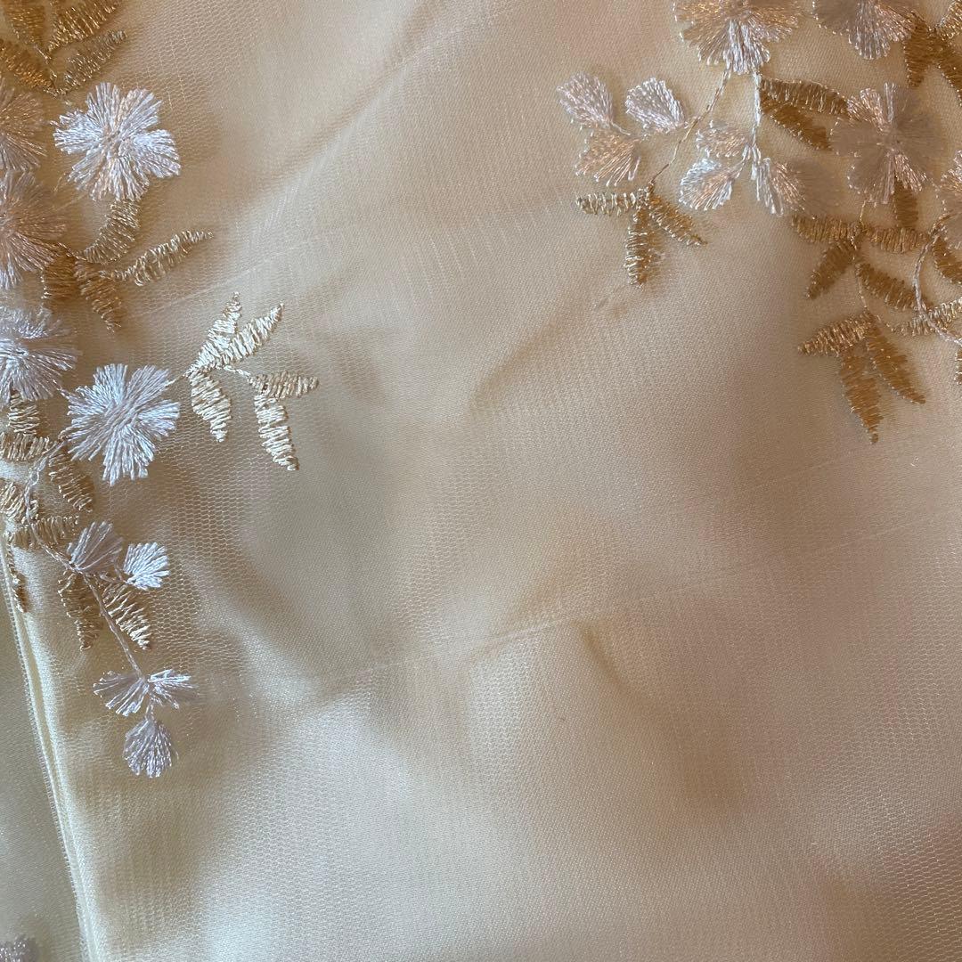 キャサリンコテージ　花刺繍チュールレース袴セット 肌着&髪飾り付