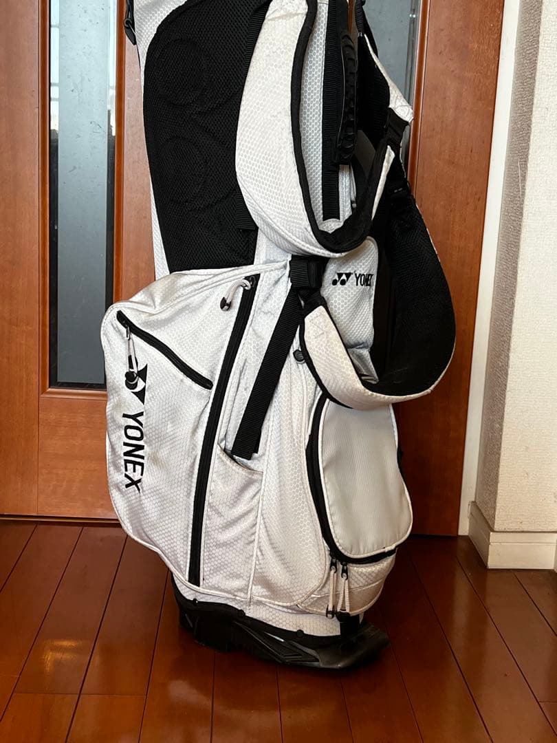 YONEX キャディバッグ スタンド付き ゴルフ ホワイト