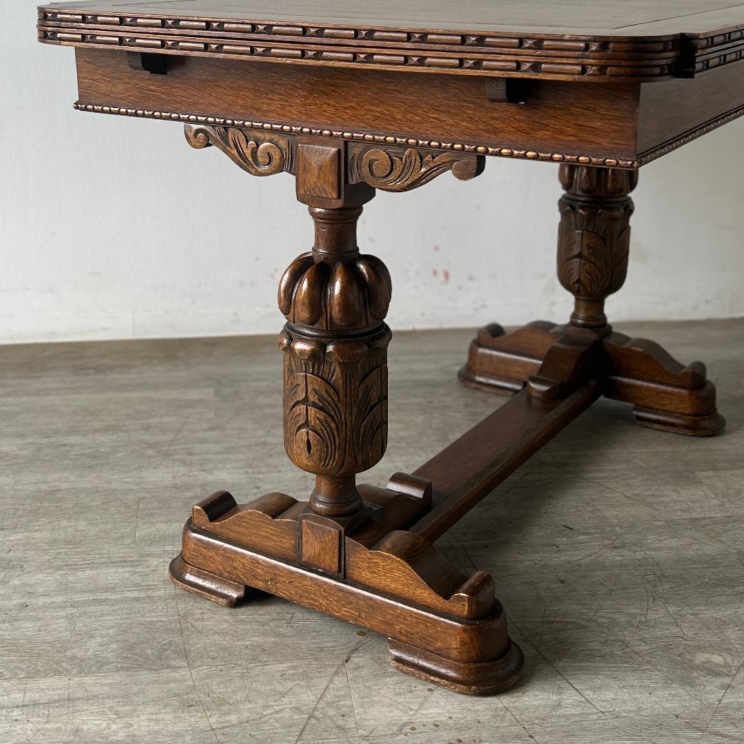 イギリス アンティーク家具 ドローリーフテーブル 1930年頃 933A