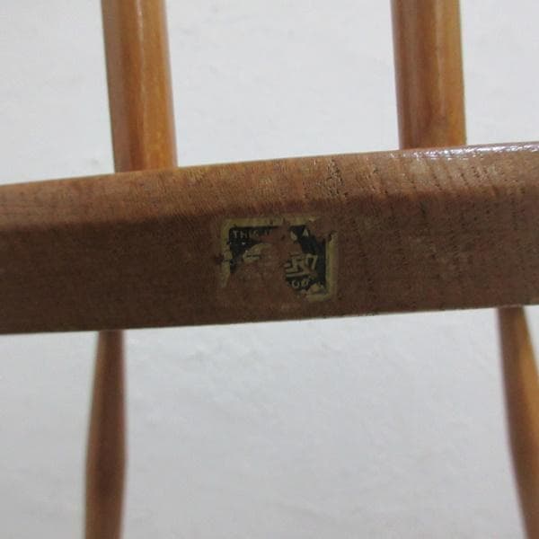 イギリス ビンテージ 家具 Ercol チェア フープバック 英国 4724e