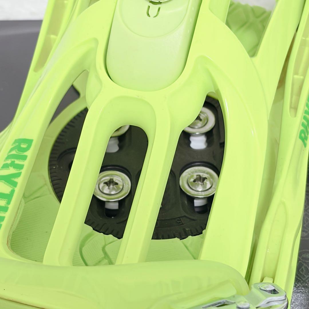 SALOMON サロモン スノーボード ビンディング付 グリーン×ブラック