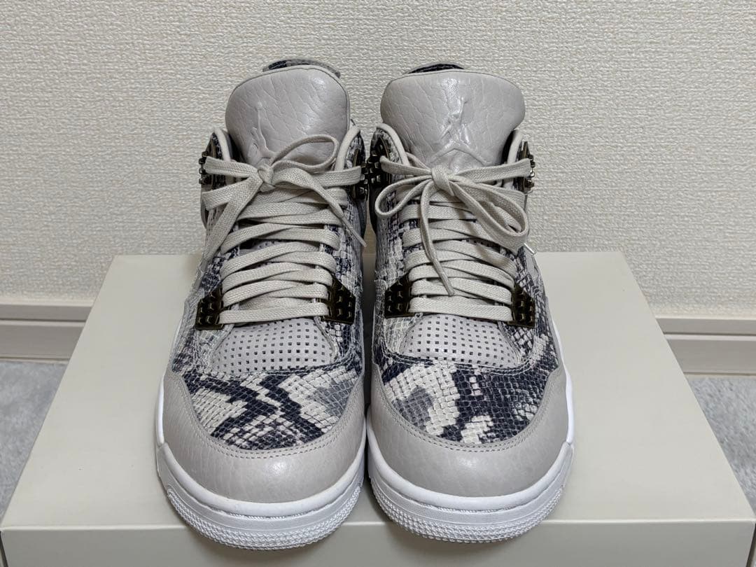 靴 NIKE AIR JORDAN 4 RETRO SNAKESKIN 28cm