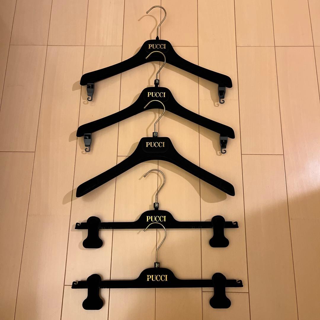 【PUCCI 】ブランドハンガー 5本セット