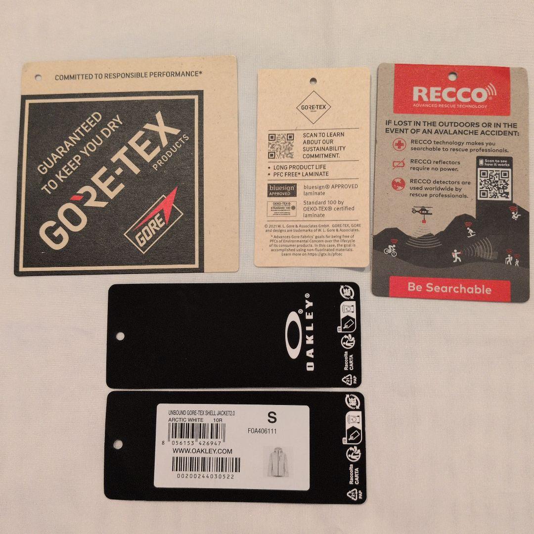 OAKLEY オークリー GORE-TEX ゴアテックス M ホワイト