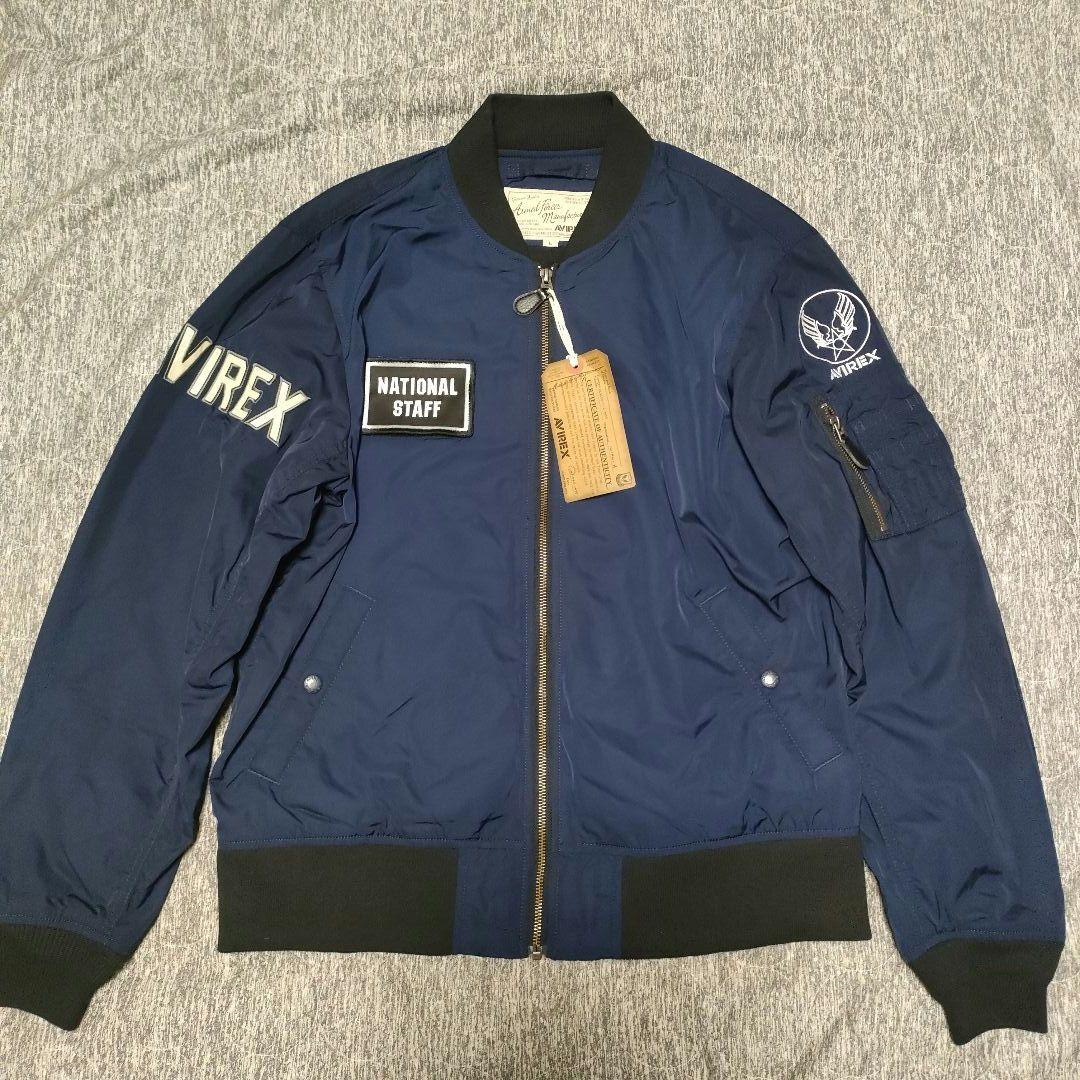 タグ付き 入手困難 AVIREX REDBULL フライトジャケット MA-1