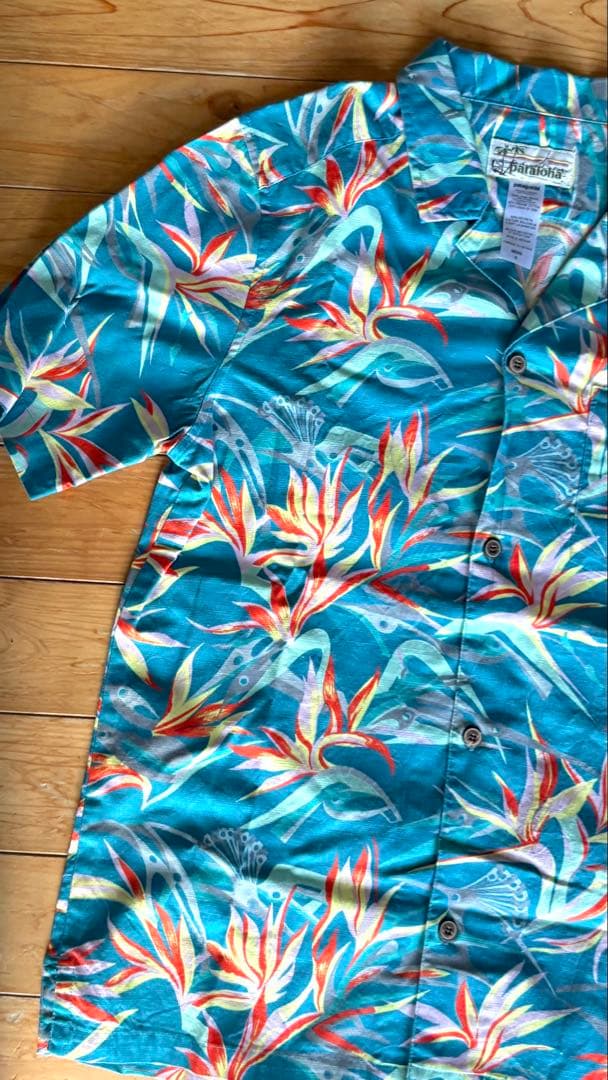 patagonia アロハシャツ パタロハ 極楽鳥花 復刻モデル