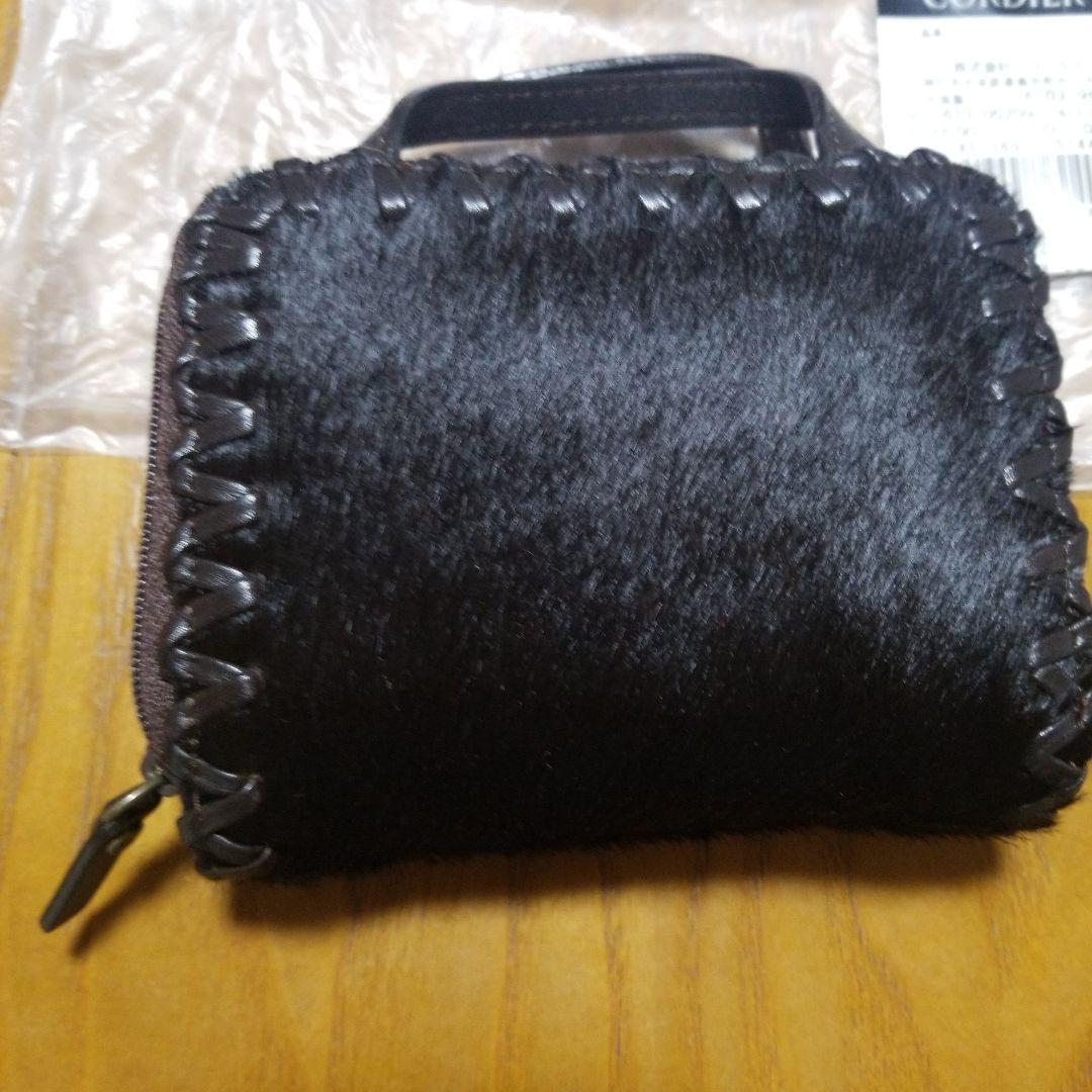 未使用　CORDIER 馬革 レディース コンパクト財布 042
