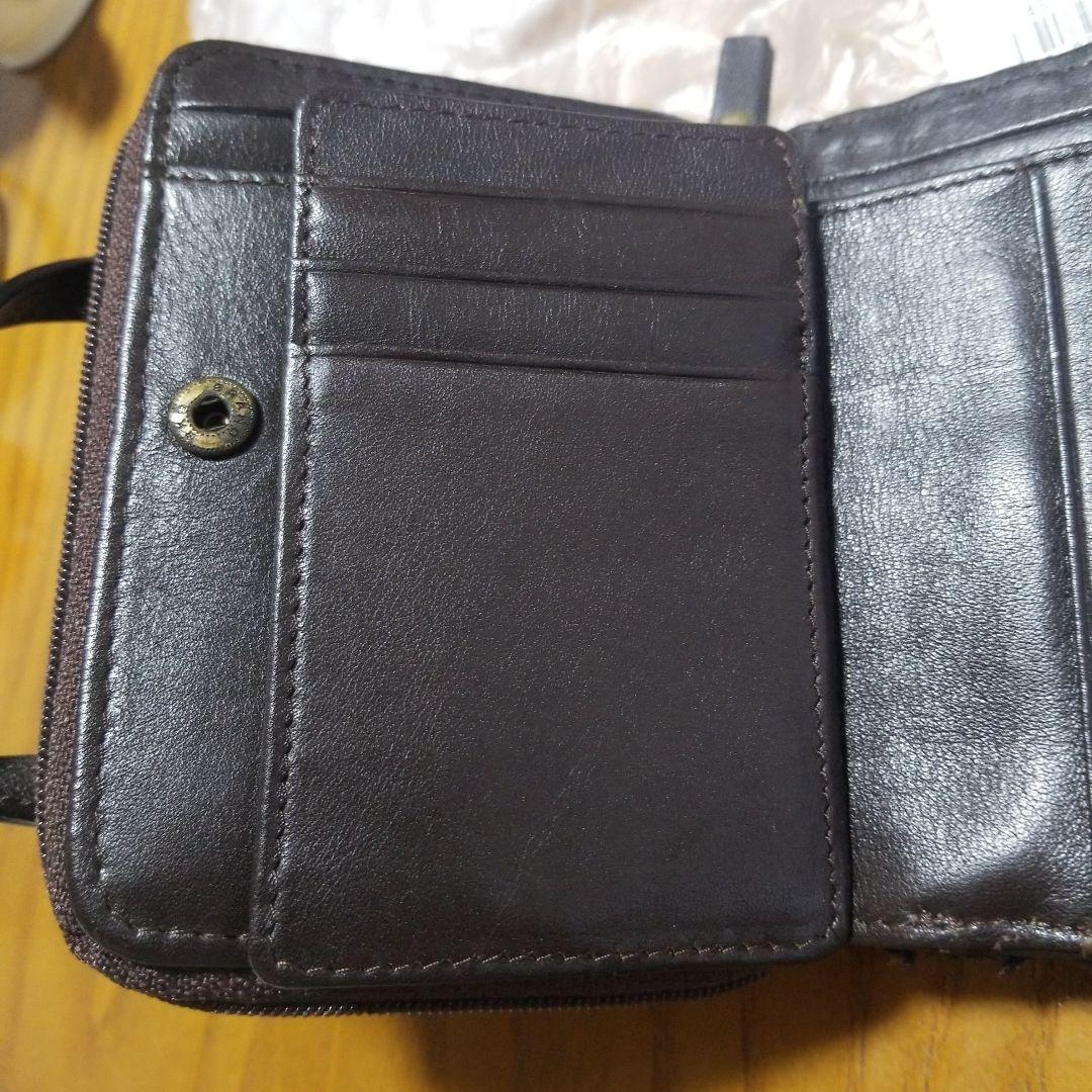 未使用　CORDIER 馬革 レディース コンパクト財布 042