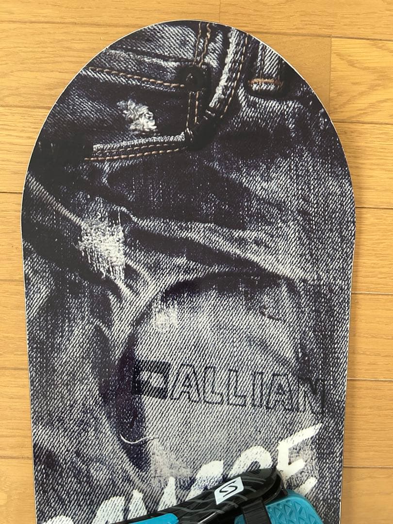 ALLIAN DAMAGE スノーボード 150cm ビンディング付き