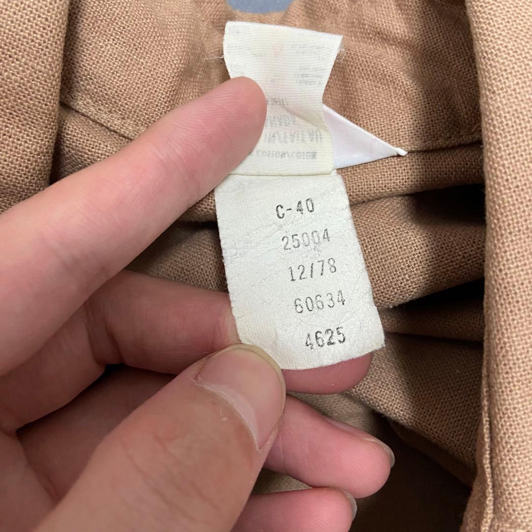 珍品 vintage 78年製 levi's スキッパー ヴァルーズシャツ