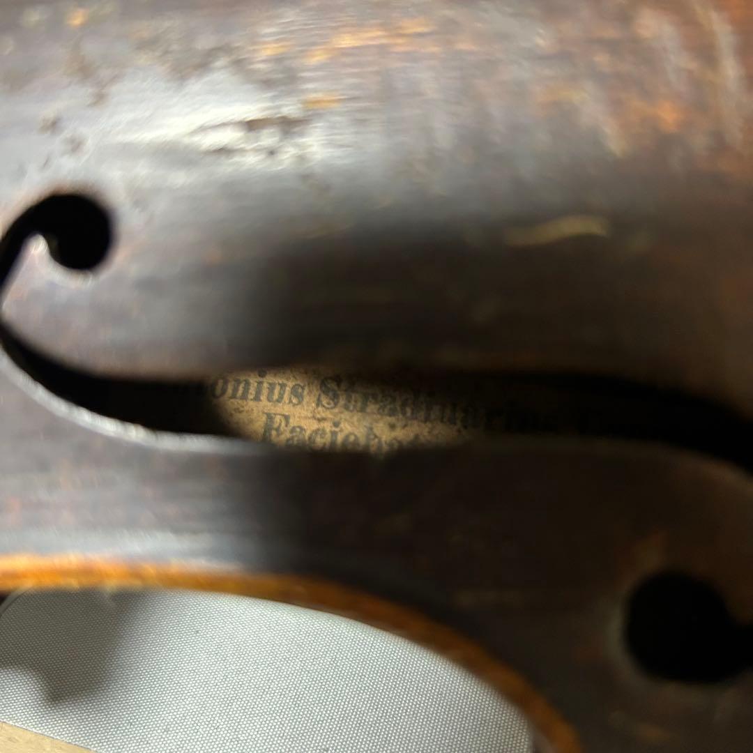 K*h様 3/4 アンティーク ドイツ／ボヘミア系 ヴァイオリン本体 ジャンク