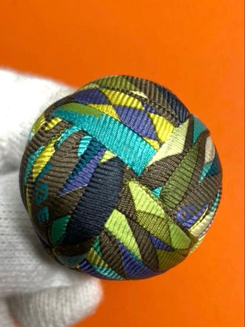 HERMES エルメス ポンポンシュシュ ヘアアクセサリー 保存袋付き