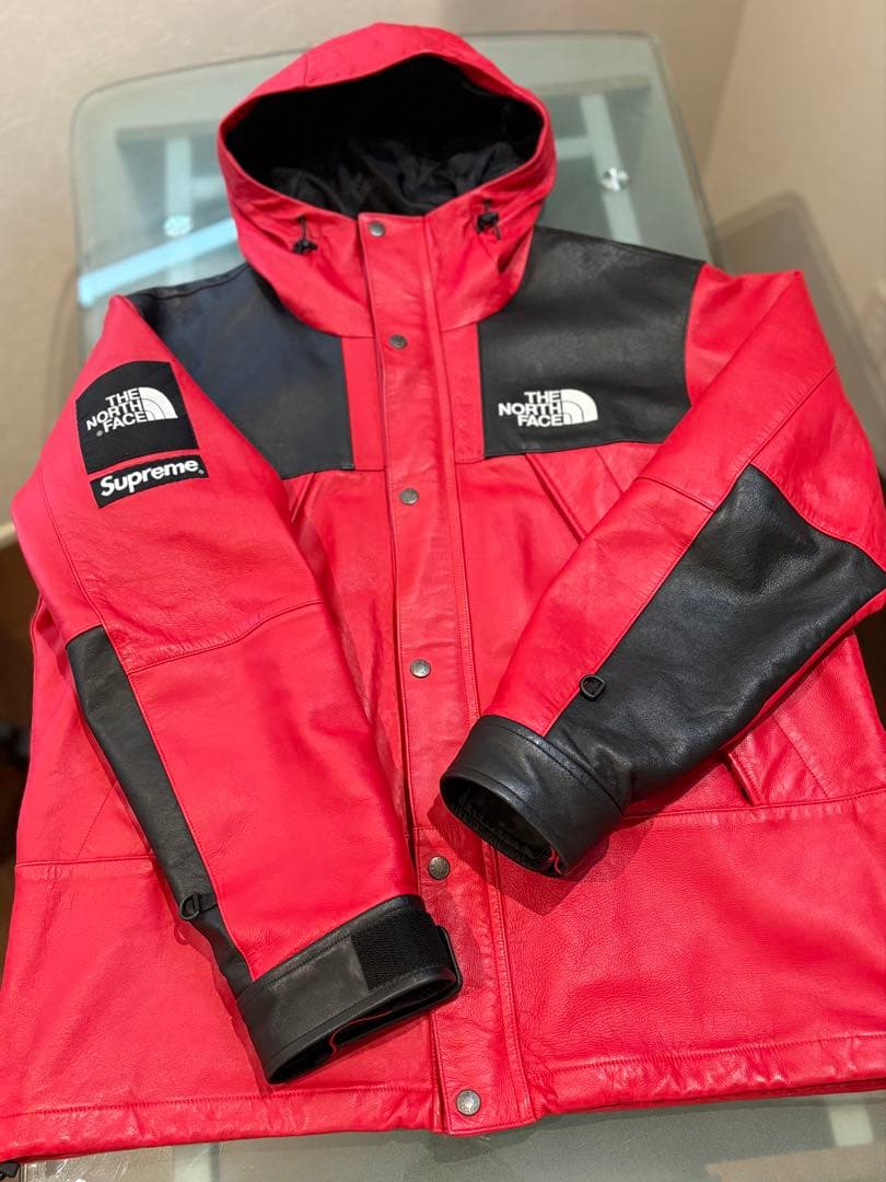 最終価格THE NORTH FACE × Supreme レザーパーカー
