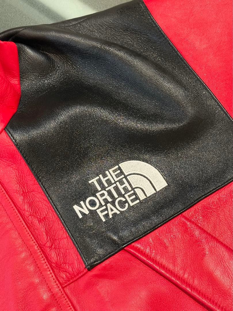 最終価格THE NORTH FACE × Supreme レザーパーカー
