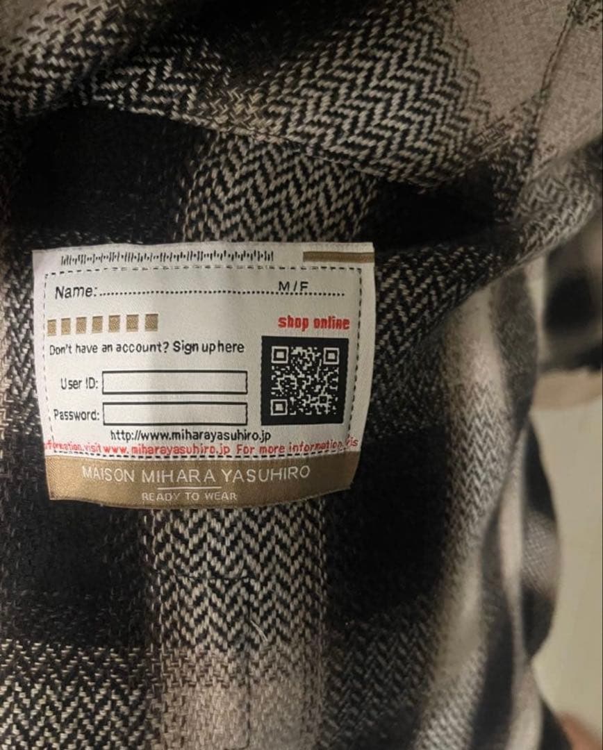 Maison MIHARA YASUHIRO ミハラヤスヒロ　ダメージシャツ
