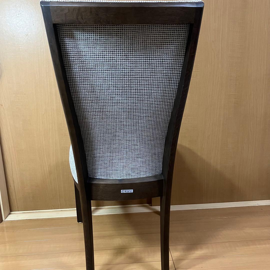 カリモク　Chitano チターノ　ダイニングチェア　肘無　①