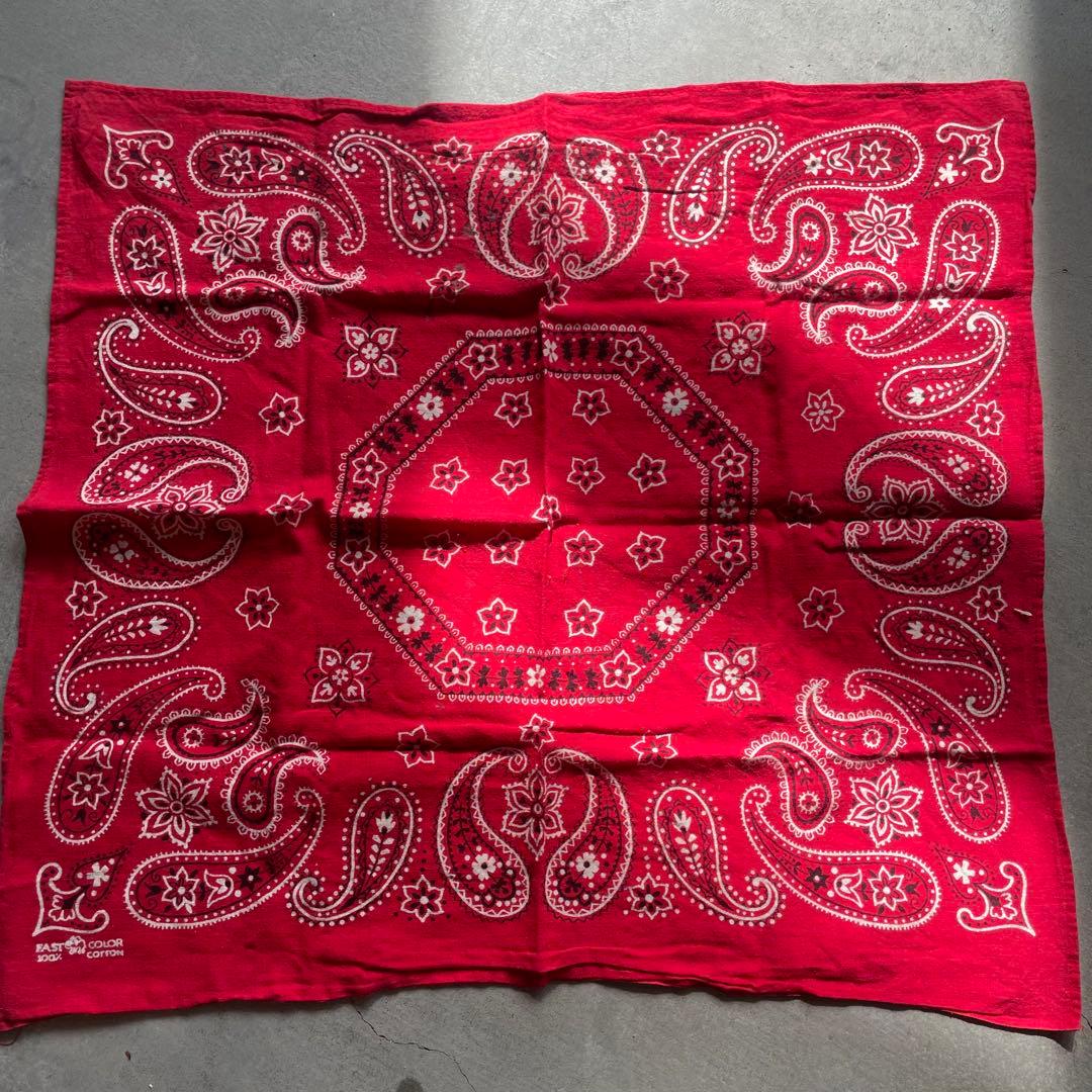 USA製 バンダナ100枚　まとめ売り　エレファント　ビンテージ　vintage