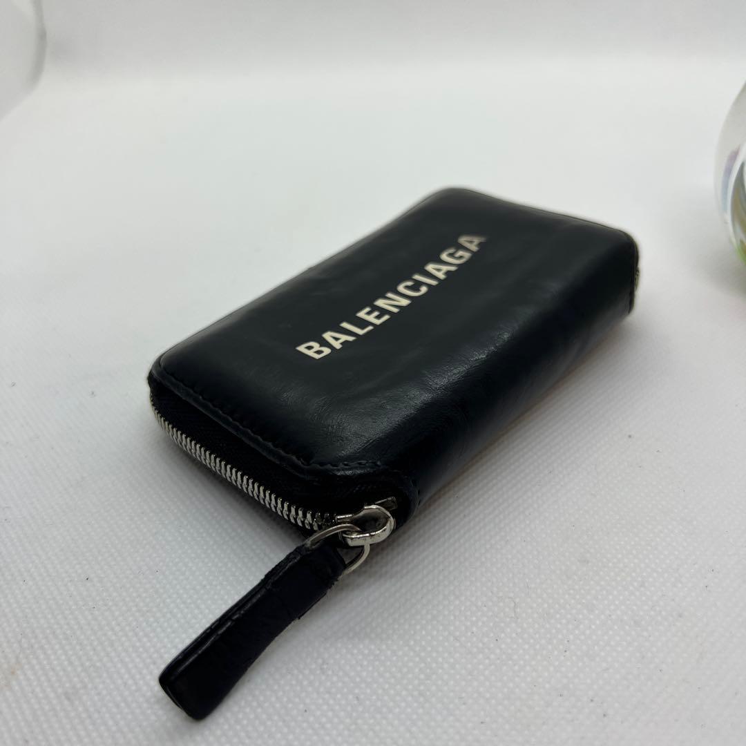 ★BALENCIAGA ブラックレザー 、カードケース