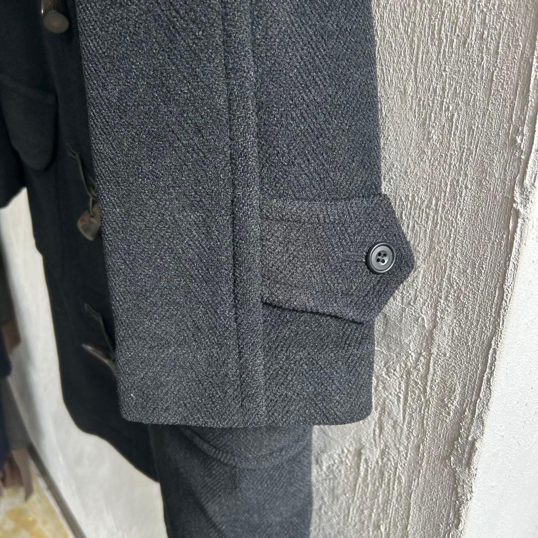 美品 イングランド製 OLD ENGLAND ヘリンボーン ダッフルコート