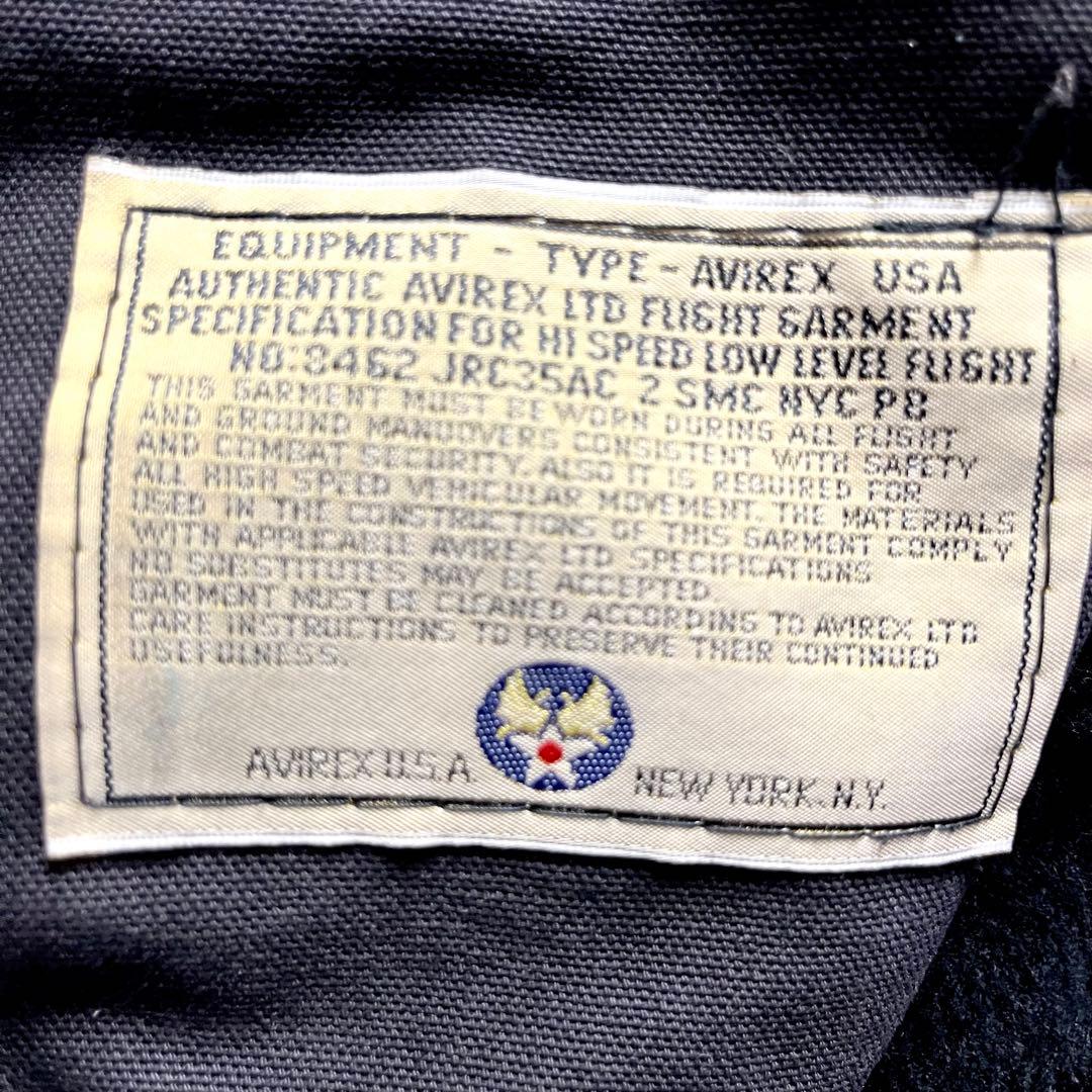 超肉厚/美品✨アヴィレックス B-3 ムートン フライトジャケット レザー 36