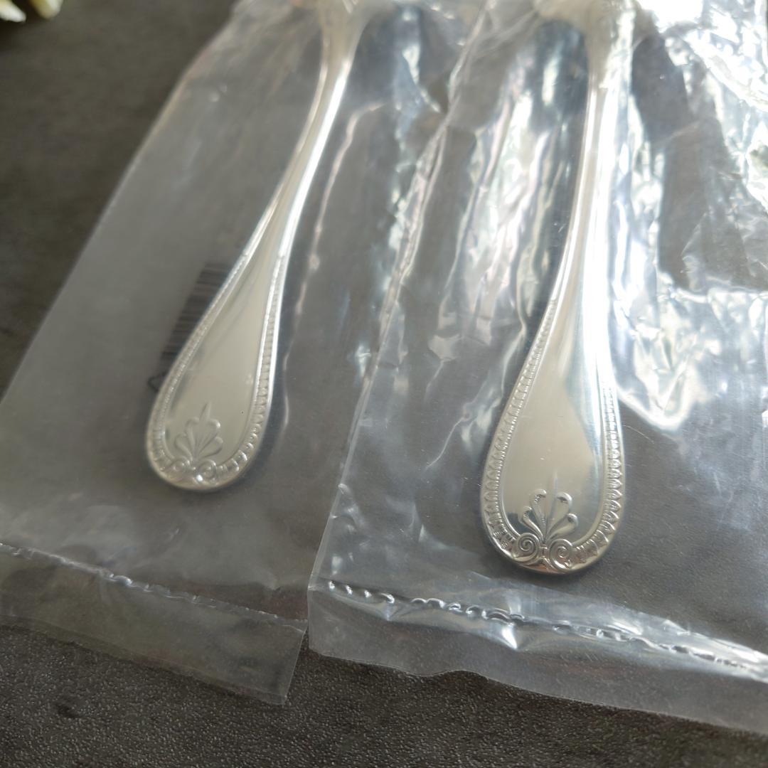 希少 クリストフル マルメゾン 未開封 デザートスプーン 2点