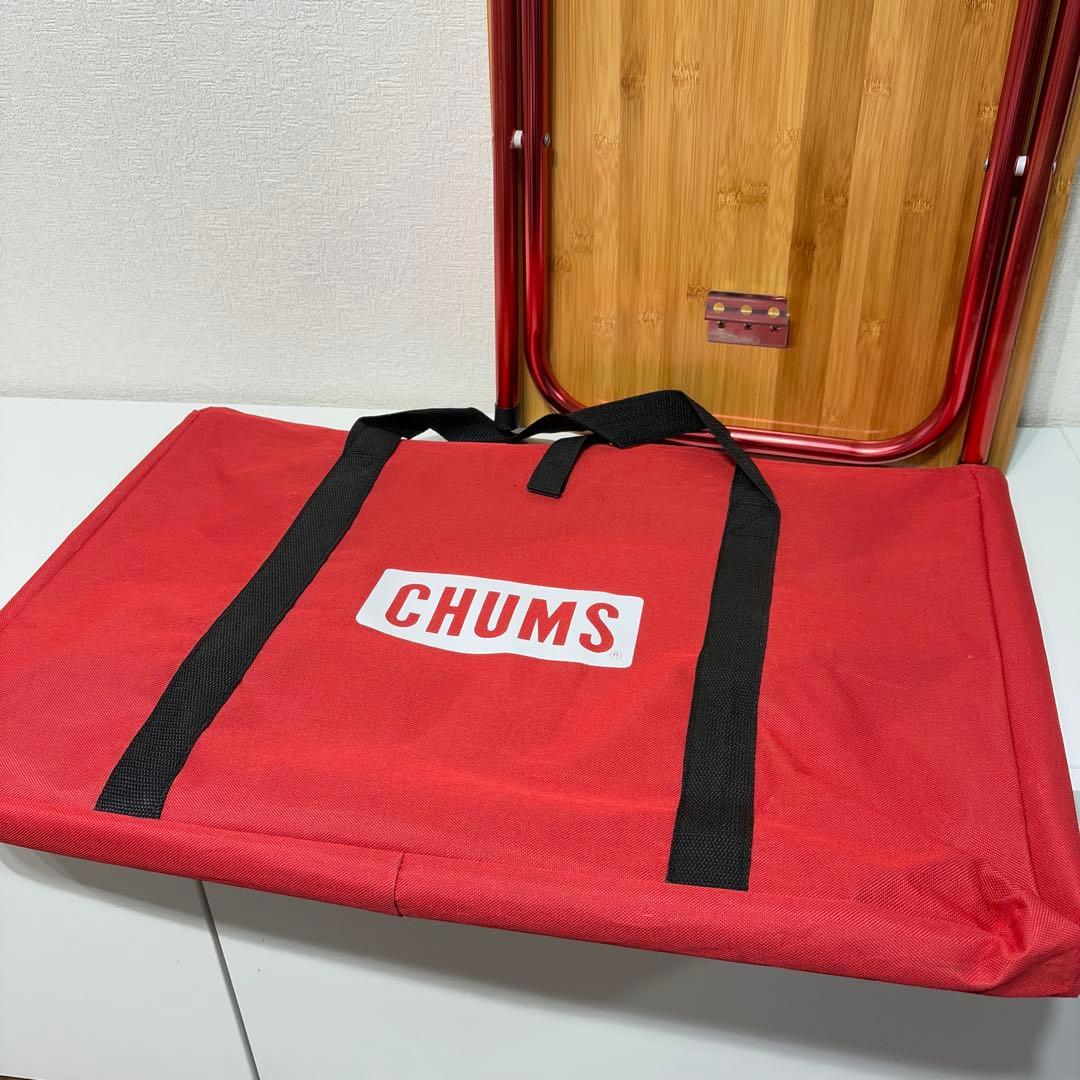 CHUMS チャムス バンブー ローテーブル 折り畳み アウトドア キャンプ