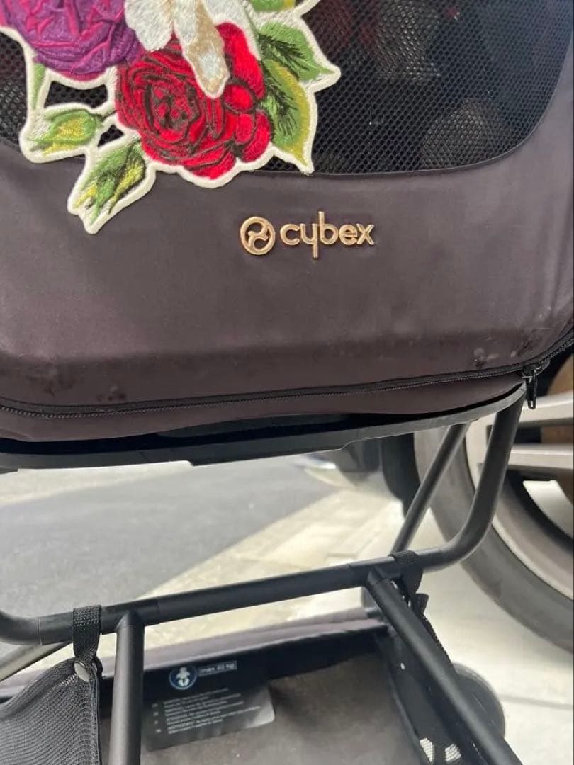 cybex ミオス 花柄 ベビーカー　スプリングブロッサム