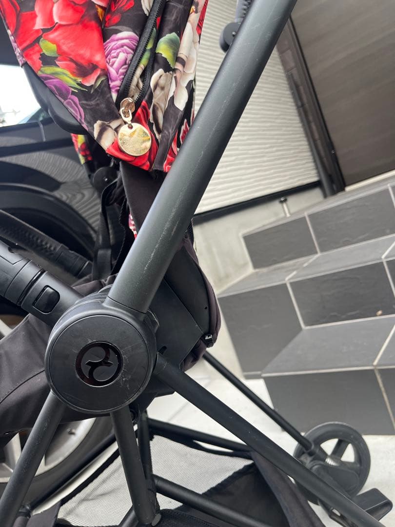 cybex ミオス 花柄 ベビーカー　スプリングブロッサム