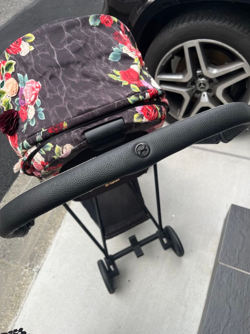 cybex ミオス 花柄 ベビーカー　スプリングブロッサム
