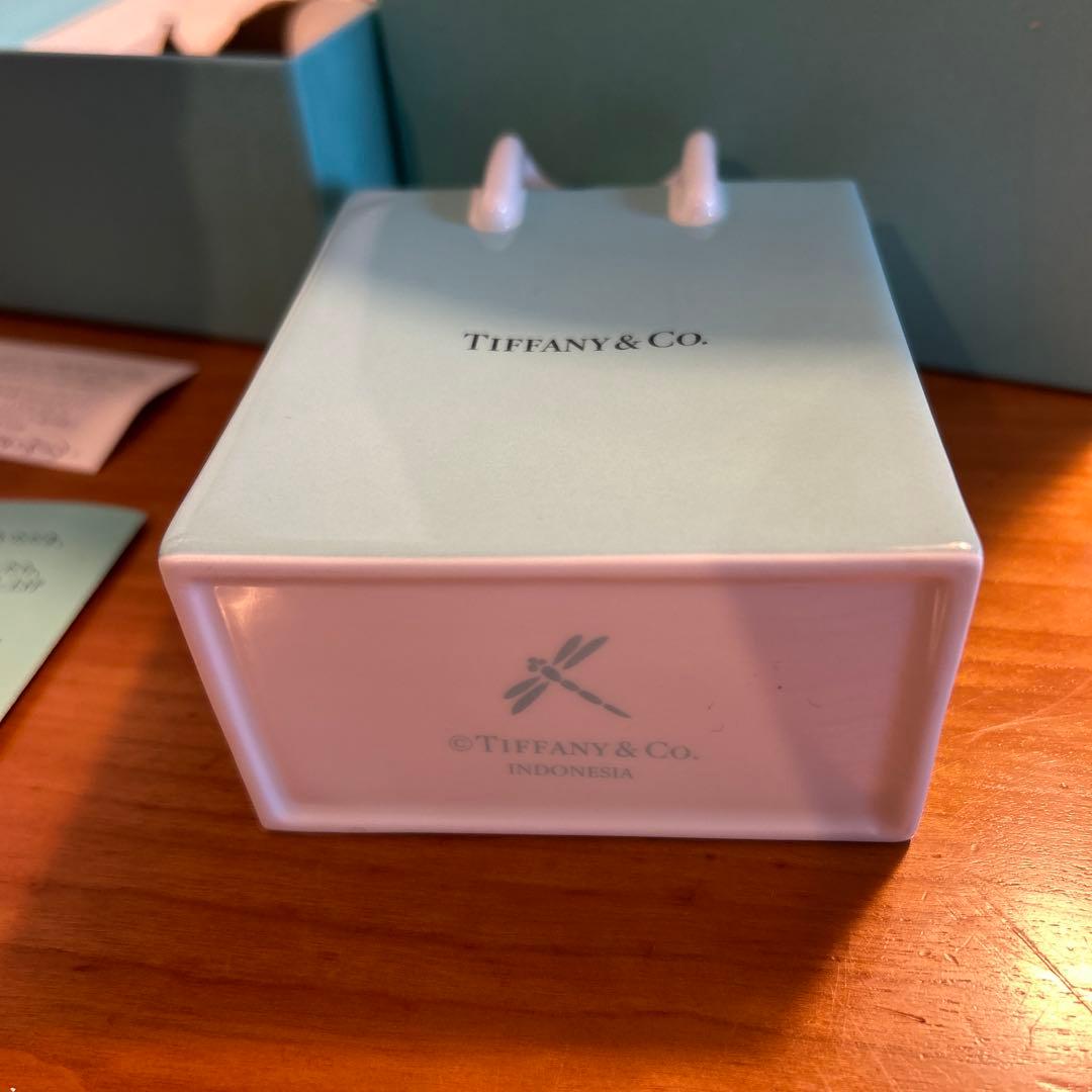 Tiffany & Co. ティファニー　小物入　陶器　インテリア　オーナメント