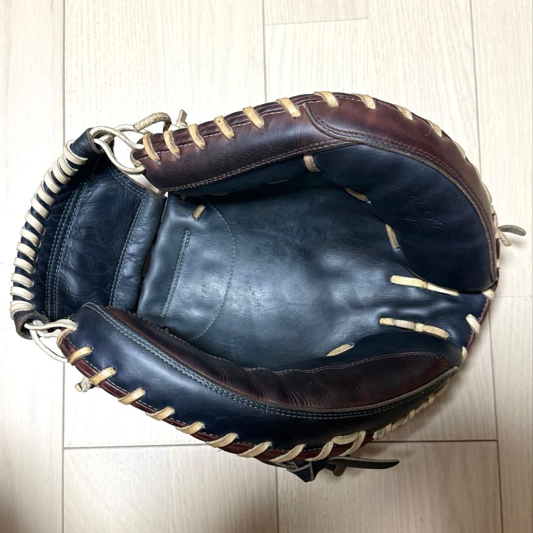 ミズノプロ軟式HAGAJAPANオーダーキャッチャーミット炭谷モデル