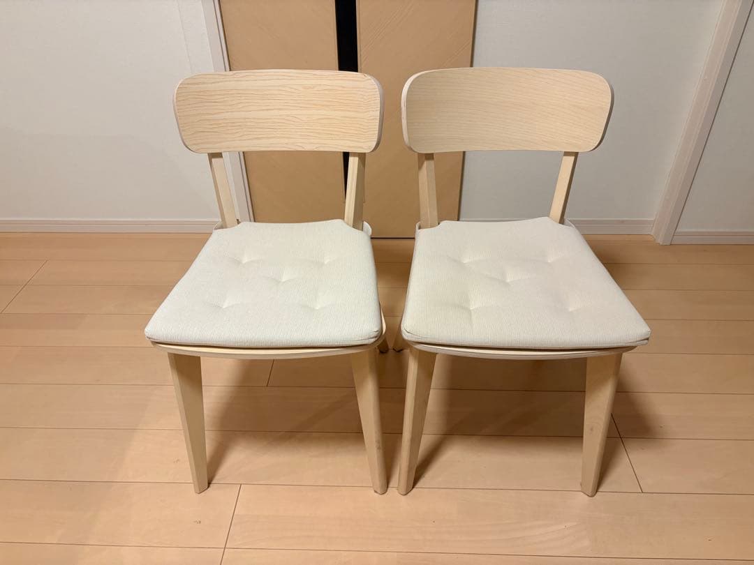 【直接渡し】IKEA LISABO テーブル ダイニング チェア 2脚セット