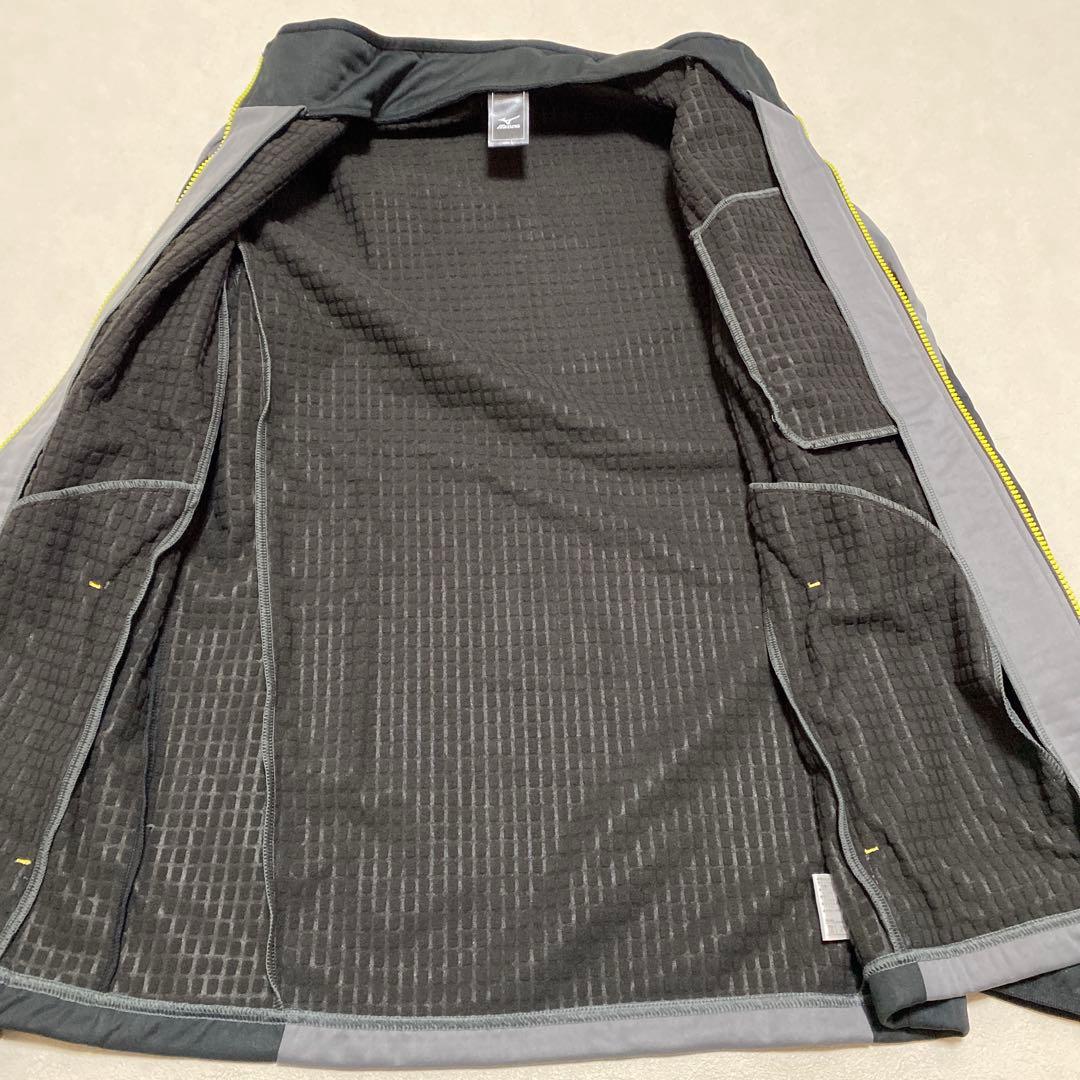 ⭐️新品　MIZUNO テックシールド　ジャージ　上下セット　黒グレー　L＊706