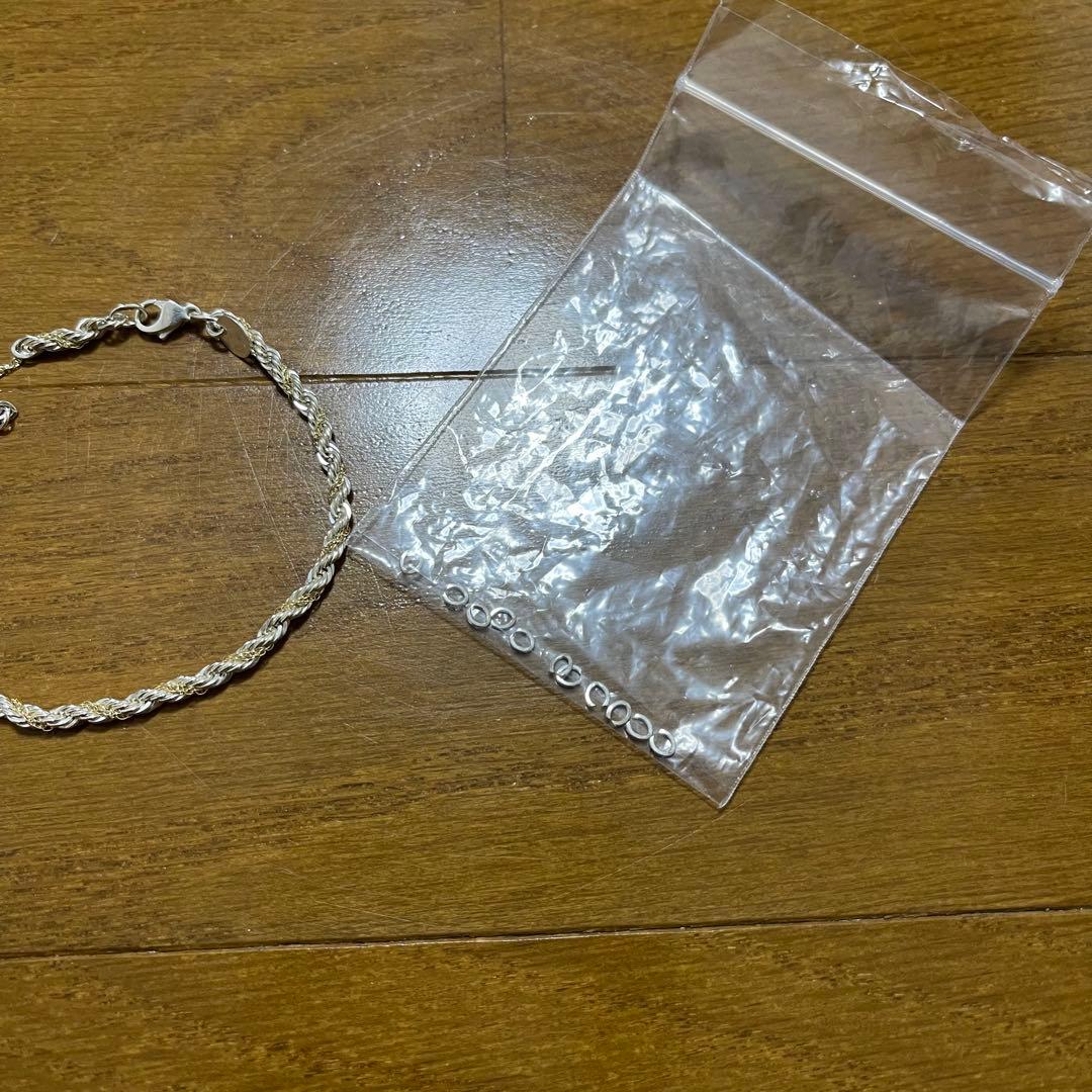 Tiffany ティファニー ツイストロープチェーン ブレスレット925 750
