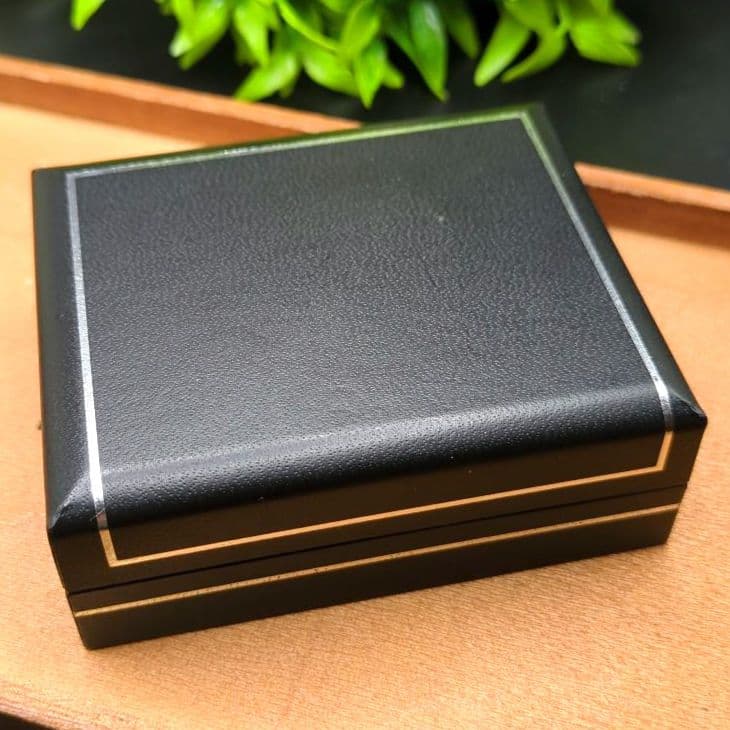 ヴィンテージ ジュエリーボックス ブラック 小物入れ 宝石箱 ベルベット