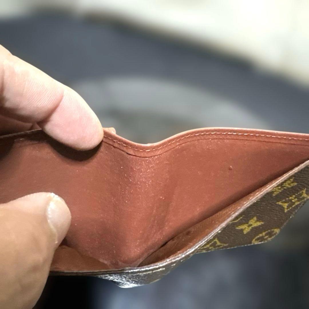 ⑧☆美品☆モノグラム♪マルコ☆2つ折り財布★ポケットあり