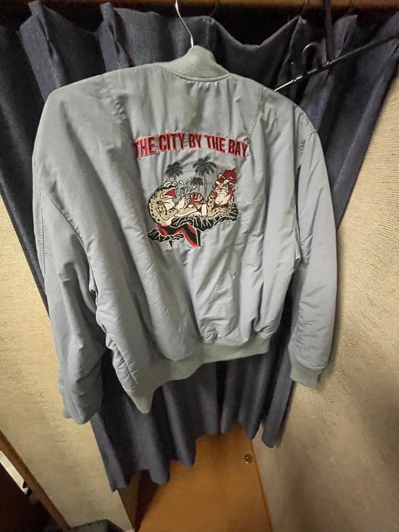 ジャケット・アウター HAIGHT x SCRIBE TATTOO Bomber Jacket