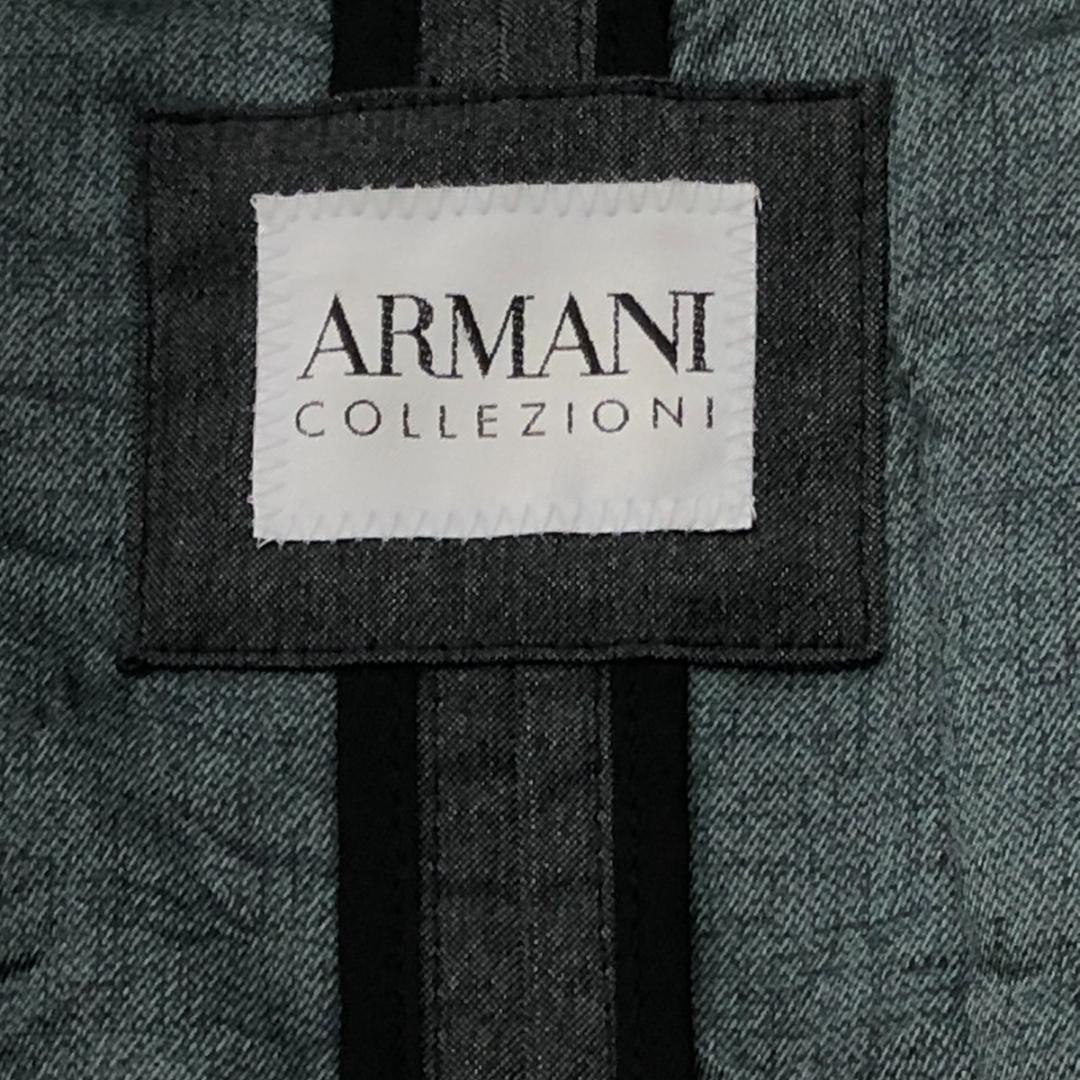 ARMANI アルマーニ トレンチコート ビジネス グレー メンズ