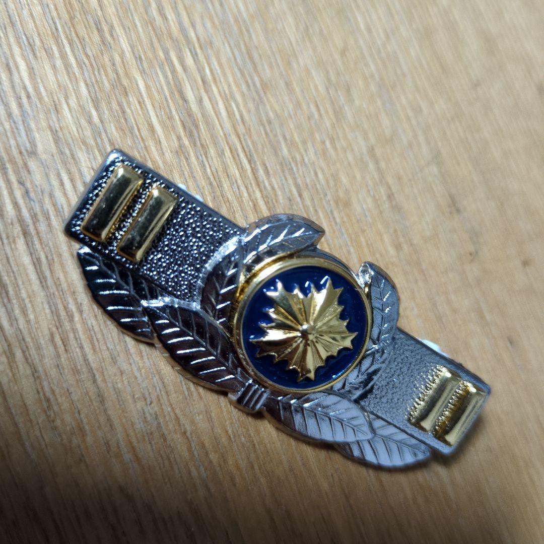 警察　階級章　レプリカ