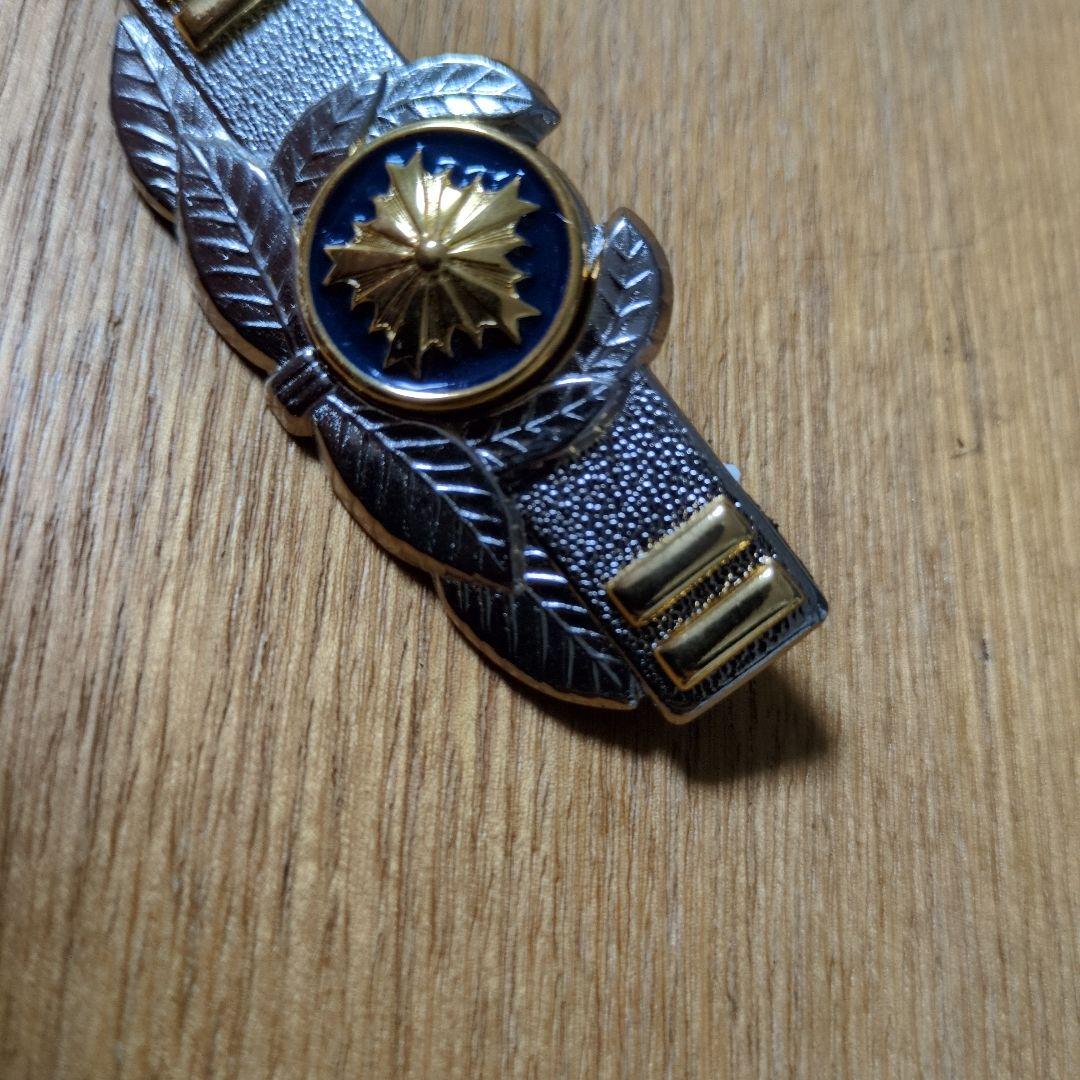 警察　階級章　レプリカ