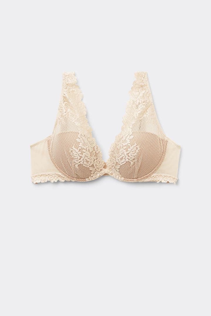 Intimissimi Elenaバルコネットブラ3点セット 70B bag付き